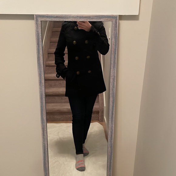 Garage pea wool coat - Picture 1 of 8